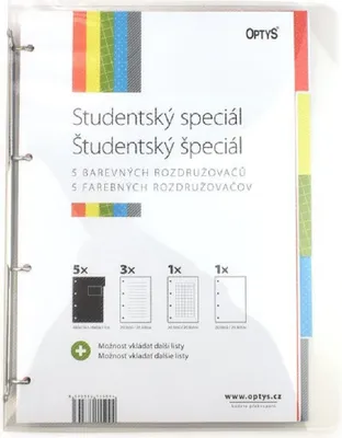 Produktbild von Student Special - A4 / Block 5 x 20 linierte Blätter