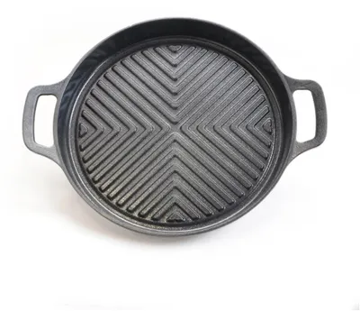 Immagine prodotto di Tiross Padella grill da 24 cm per cucinare su fornelli da campeggio TS272