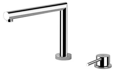 Produktbild von Gessi 50107, Standard, Chrom, Metall, Hebelgriffe, Einzelbild, 3/8"