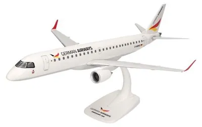 Produktbild von Herpa Snapfit 614214 - 1/100 German Airways Embraer E190 - Neu
