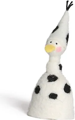 Produktbild von Eierwärmer Tiermotiv [ Gans schwarz gepunktet ] für den fröhlichen Frühstückstisch