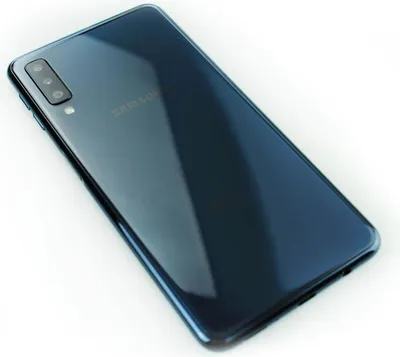 Produktbild von Samsung Galaxy A7 FHD Smartphone 15,36cm (6 Zoll) A750F , Dual-SIM, 64GB, 24 Megapixel, Farbe: Schwarz