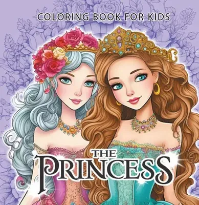 Produktbild von Kolorowanka usztywniana Niebieska The Princess Księżniczki