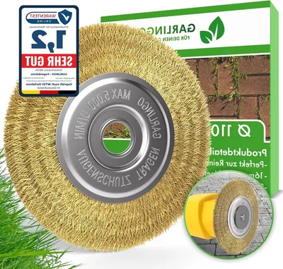 Productafbeelding van Voegenborstel voor Multibrush en andere dweilaccessoires | 10 mm breed | Onkruidreiniging | Vervangborstel
