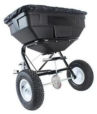 Image de épandeur Rotatif à Tracter Capacité Maximale 56 Kg Avec Débit Réglable, Largeur D'épandage De 2,5 à