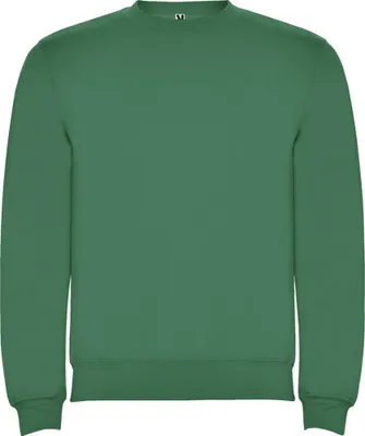 Imagen del producto de Roly - Sudadera "Clásica" con cuello redondo, uni, para hombre/mujer, modelo PF4342 (Talla L) (Verde irlandés)
