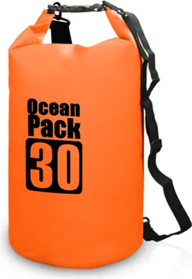 Produktbild von 10L / 15L / 20L / 30L Wasserdichter Trockenrucksack fš¹r den Au?enbereich Wasser-Schwimmbeutel Roll-Top-Sack fš¹r Kajakfahren Rafting Bootfahren River Trekking