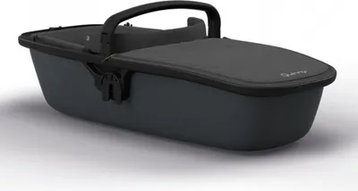 Produktbild von Quinny Lux Kinderwagenaufsatz, für Buggy Zapp Flex und Zapp Flex Plus, ultraleichte Babywanne, nutzbar ab der Geburt bis 6 Monate, black on graphite