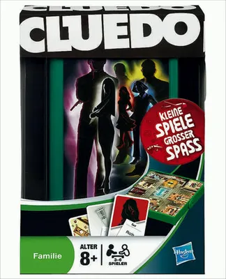 Produktbild von Hasbro Gaming Gaming Cluedo Kompakt