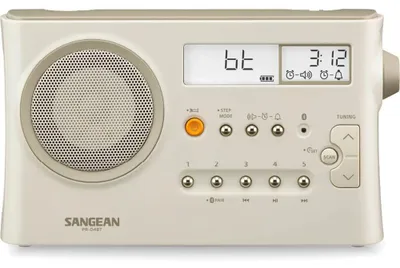 Immagine prodotto di SANGEAN Sangean Electronics PR-D4 BT Radio da tavolo FM AM Bluetooth Bianco crema pastello - Audio