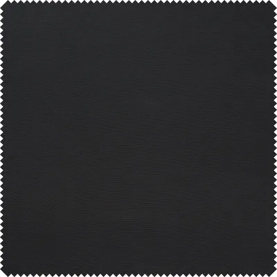 Produktbild von Dekostoff Leinenoptik "Uni", Baumwollmischgewebe, 140 cm breit, Meterware Schwarz