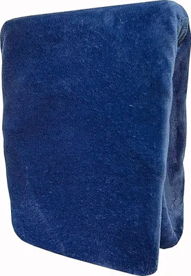 Produktbild von Winter Spannbettlaken 180-200x200 cm Teddy Plüsch Warme Cashmere Tousch Spannbettuch Bettlaken, Dunkelblau