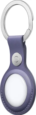 Immagine prodotto di Apple MMFC3ZM/A Portachiavi AirTag in pelle colore Glicine
