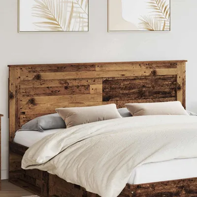 Produktbild von "Schlussverkauf" Bettkopfteil 1 pc - Einfache Montage - Altholz 180 cm Holzwerkstoff  C11167
