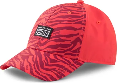 Produktbild von PUMA Academy AOP Cap sunblaze/persian red/aop