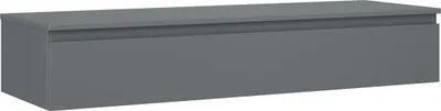 Immagine prodotto di Mexen Orio mobile da bagno sotto lavabo 140 cm con piano, 1 cassetto, grafite opaco - 91A10-14023-1-BFC66