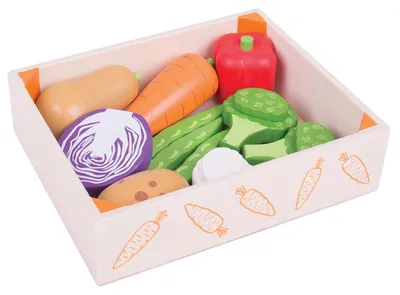 Immagine prodotto di Bigjigs Toys Scatola delle verdure