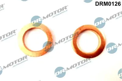 Produktbild von DR.MOTOR AUTOMOTIVE Turbolader-Dichtung Ölauslass für FORD Fiesta Mk6 Schrägheck (JA8, JR8) Fiesta Mk5 Schrägheck (JH1, JD1, JH3, JD3) Focus II Kombi