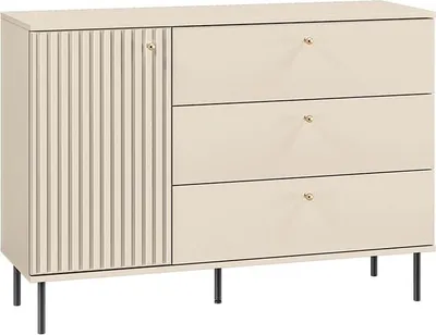 Produktbild von Kommode Sophie mit 3 Schubladen, 120x84,8x40 cm (BxHxT)