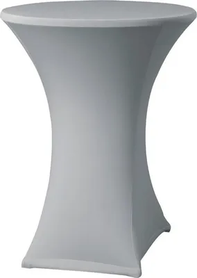 Produktbild von Tischhusse für Stehtische Samba D2 hellgrau 85cm