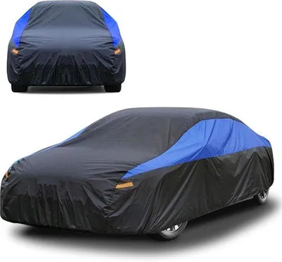 Produktbild von Famanu Autoabdeckung winterfest, wasserdicht, atmungsaktiv - für Sedan (450 bis 470 cm)
