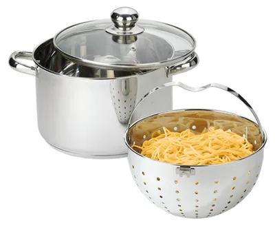 Produktbild von Stoneline Stewpot INOX 24CM Kochtopf inkl. Deckel, Edelstahl, 24 cm Durchmesser, Induktionsherd-geeignet