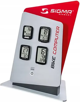 Produktbild von Sigma DEMOBOX Fahrradcomputer 4er-Set Aussteller