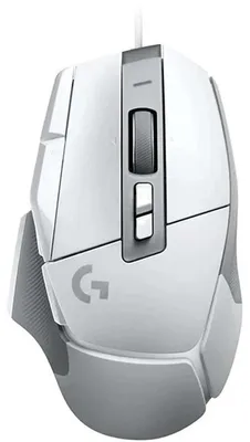 Produktbild von Logitech G G502 X, rechts, Optisch, USB Typ-A, 25600 DPI, Weiß