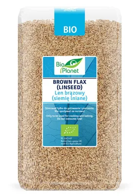 Obrázok produktu pre BROWN FLEX (ĽANOVÉ SEMENO)1 kg -PLANET
