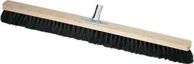 Produktbild von Saalbesen mit Metallstielhalter, 100 cm, Breite:80 cm, Ausführung:Besenhaar