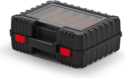 Image de Kufr na nářadí HEAVY  384x335x144 mm (přepážky) - barva: černá