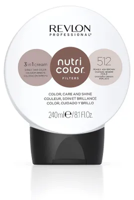 Produktbild von Revlon NC Filters 512 pearly ash brown 240ml Nutri Color Filter