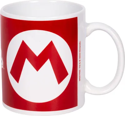 Produktbild von Super Mario Tasse 315ml mit Logo, spülmaschinenfest