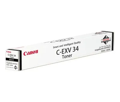 Obrázek produktu pro Canon 3782B002 Originální černý toner Canon (3782B002,3782B002AA,C-EXV34,C-EXV34BK)