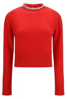 Produktbild von PINKO Sweatshirt aus Wolle in Mehrfarbig
