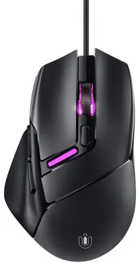 Immagine prodotto di Mouse da gaming cablata, 7200 DPI, 6 pulsanti programmabili, illuminazione RGB