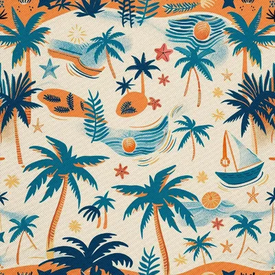 Image de OUTDOOR DECOSTOMES OXFORD - Motif été | DX9091