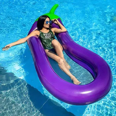 Produktbild von Famanu Luftmatratze Schwimmbad - Aufblasbare Wasserhängematte, Loungesessel für Erwachsene