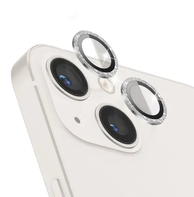 Produktbild von Zanaé, Kameraschutz für iPhone 13 aus Panzerglas und Aluminium Silber, Silber