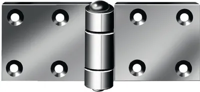 Produktbild von Vormann Scharnier Gewerbehöhe 50mm Breite geöffnet 130mm - 000048130Z