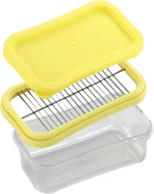 Obrázok produktu pre Odmerka na maslo, praktický krájač syra, plast, 10 cm
