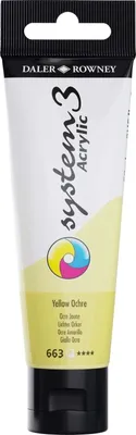 Immagine prodotto di Daler Rowney System3 Vernice Acrilica Giallo Ocra 59 ml 1 pz