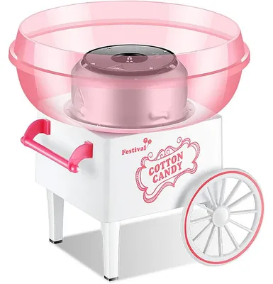 Produktbild von Zuckerwattemaschine für Kinder mit Löffel für Zuhause Party Geburtstag