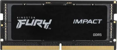 Produktbild von Kingston FURY Impact - DDR5 - Kit - 32 GB: 2 x 16 GB - SO DIMM 262-PIN - 4800 MHz / PC5-38400 - CL38 - 1.1 V - ungepuffert - on-die ECC
