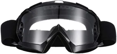 Image de Lunettes de ski - Anti-vent - Anti-buée - Double écran avec protection UV - Adaptées au VTT et à la motocross