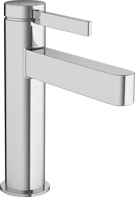 Produktbild von Einhebel-Waschtischmischer FINORIS 110 m Push-Open Ablaufgarnitur 1 1/4Zoll chr mit Push-Open Ablaufgarnitur 1 1/4Z chrom