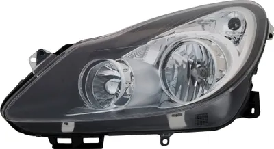 Produktbild von Scheinwerfer links für OPEL CORSA D 7/06-1/11 H1 H7 + LWR Stellmotor Schwarz