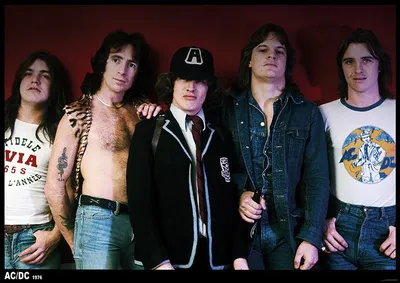 Obrázok produktu pre AC/DC - rok 1976 - plagát - 59x84 cm
