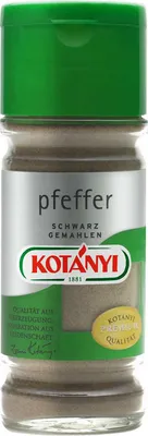 Produktbild von Kotanyi Pfeffer schwarz gemahlen 50g
