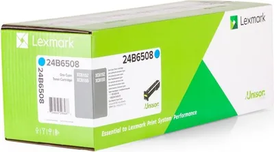 Immagine prodotto di Lexmark 24B6508 cartuccia toner 1 pz Originale Ciano